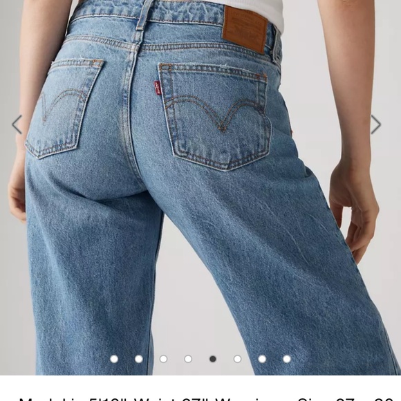 Levi’s Low Loose Jeans 28” x 32” - Picture 1 of 5
